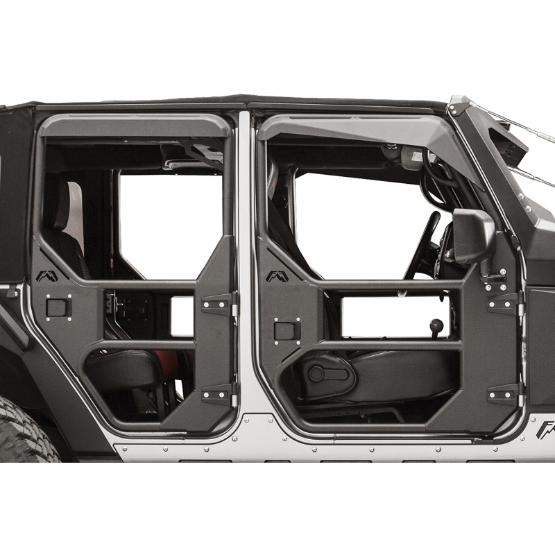 Fab Fours Full Tube Doors Height 4 in. Model JK1030-1 — Elite Truck