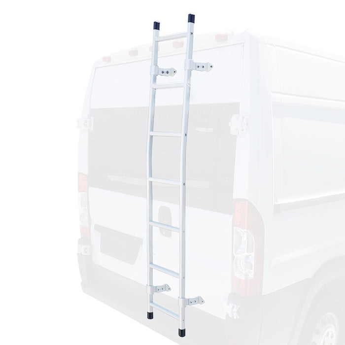 Vantech 80″ White Universal Van Angled Rear Access Ladder Model L004W