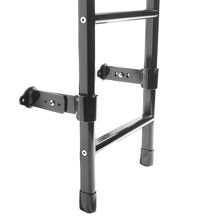 Vantech 72″ Black Universal Box Truck Straight Rear Access Ladder Model L005B