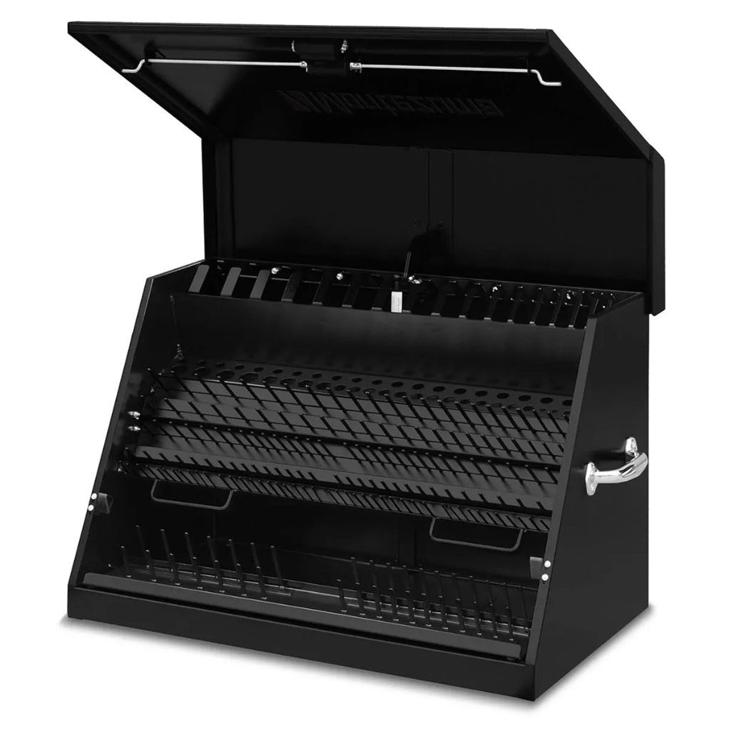 Montezuma 30 X 19 In. Steel Triangle® Toolbox Steel Top Mount Truck Bo ...