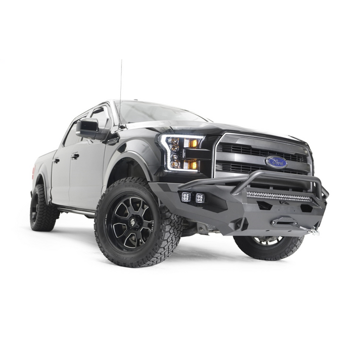 Fab Fours Matrix Front Bumper w/ Pre Runner Guard Model FF15-X3252-1