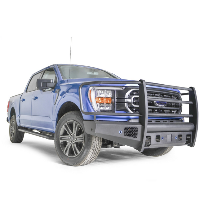 Fab Fours Elite Front Bumper w/ Grille Guard Model FF21-R5060-1