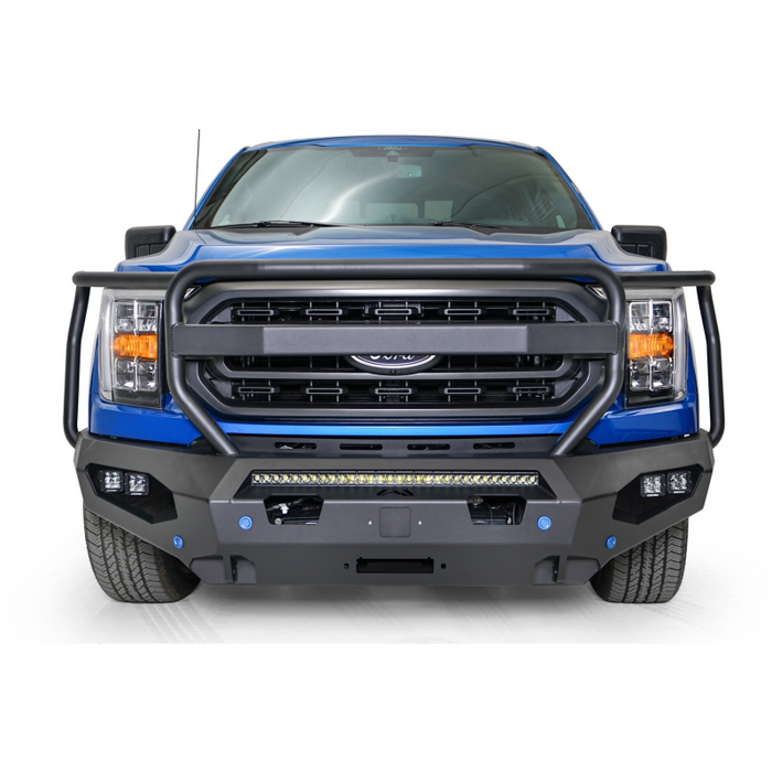 Fab Fours Matrix Front Bumper w/ Grille Guard Model FF21-X4750-1