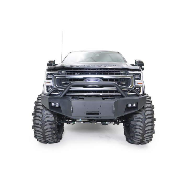 Fab Fours Premium Winch Front Bumper w/ Pre Runner Guard Model FS17-A4162-1