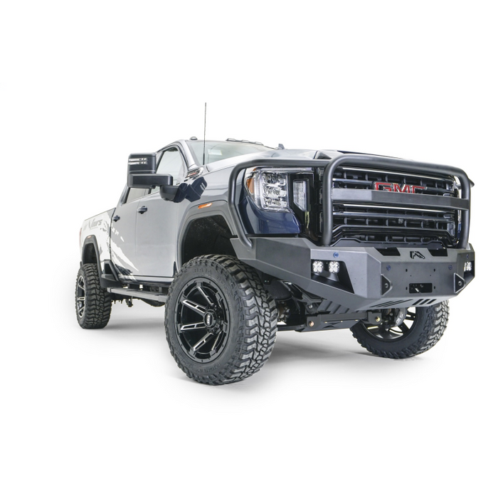 Fab Fours Premium Winch Front Bumper W Full Grille Guard Model Gm20 — Elite Truck