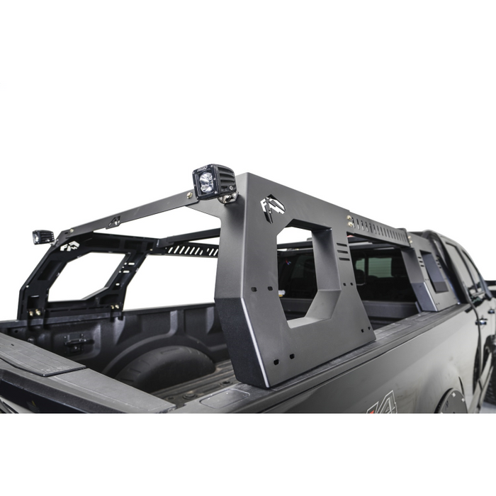 Fab Fours Overland Rack; Hold 700 lbs. Static Weight; 300 lbs. Dyniamic Weight; 2 Stae Matte Black Powder Coat; Model RACK01-01-1