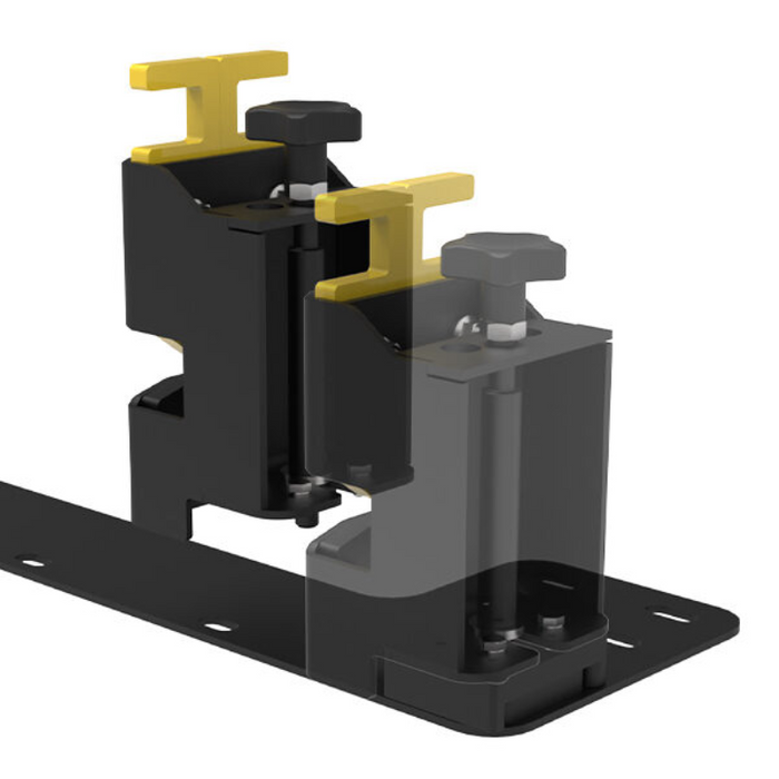 Link Manufacturing LSR90 Swivel Aluminum Loading Ramp – 180° Swing Design 1500 Pound Capacity Model LSR90-47-99