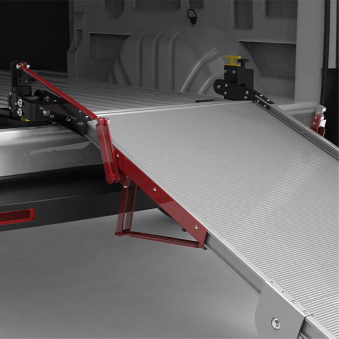 Link Manufacturing LSR90 Swivel Aluminum Loading Ramp – 180° Swing Design 1500 Pound Capacity Model LSR90-36-99