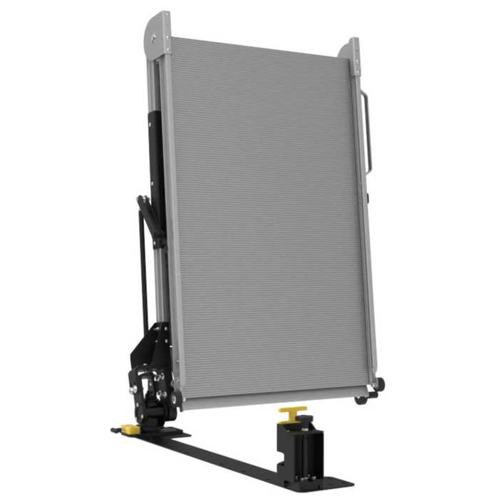 Link Manufacturing LSR90 Swivel Aluminum Loading Ramp – 180° Swing Design 1250 Pound Capacity Model LSR90-36-108