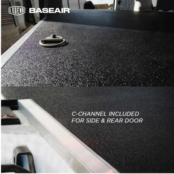 Legend 2014-Current RAM ProMaster 118" BaseAir Fold Flex One-Piece Floor Black Model RA0414-11RF1