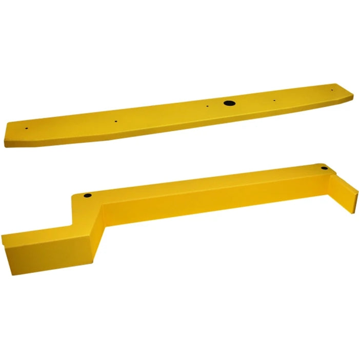 LEGEND Steel Floor Threshold Set Ford Transit (all WB lengths) w/o Lower Step - Yellow - Dual Side Doors Model 709-151-1018.2