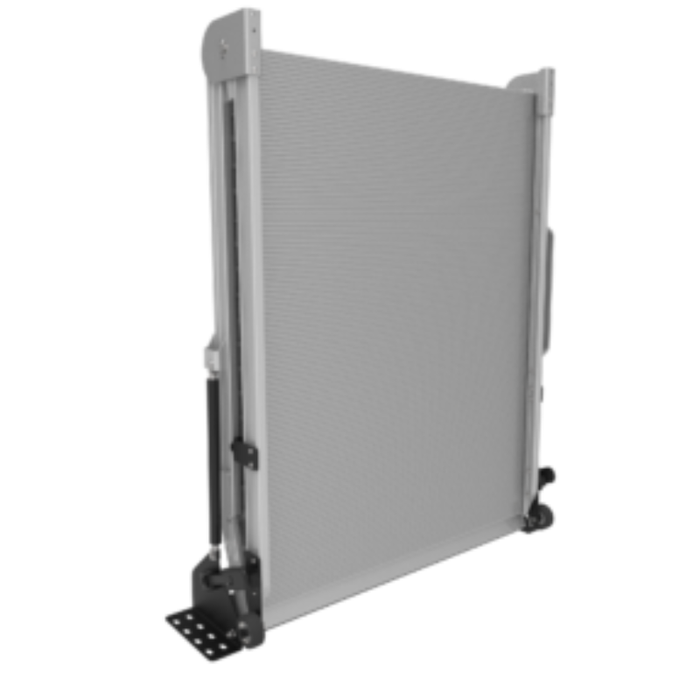 Link Manufacturing LB20 Spring-Assisted Loading Ramp Rear or Side Door Mount 1500 Pound Capacity Model LB20-47-99