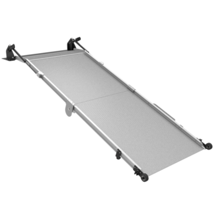 Link Manufacturing LB20 Spring-Assisted Loading Ramp Rear or Side Door Mount 1000 Pound Capacity Model LB20-36-126