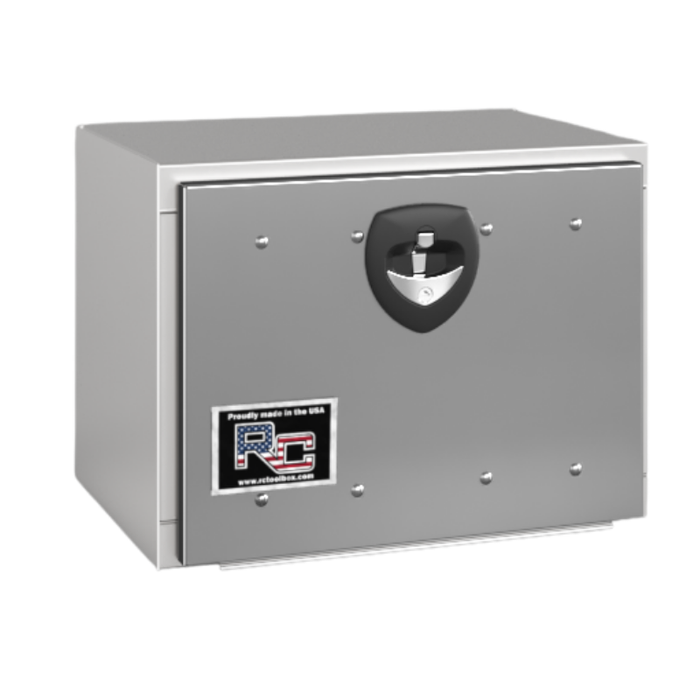 RC Industries Underbody Box M-Series 30x18x18 Steel With Drop-Down Stainless Steel Door Gloss White Model MM301818.KD