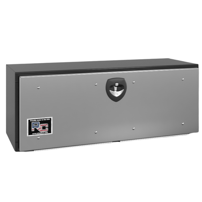 RC Industries Underbody Box M-Series 36x24x24 Steel With Drop-Down Stainless Steel Door Gloss Black Model MM362424.KG