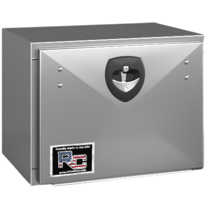 RC Industries Underbody Tool Box M-Series 30x18x18 14 Gauge Bright Stainless Steel Model MK301818.K