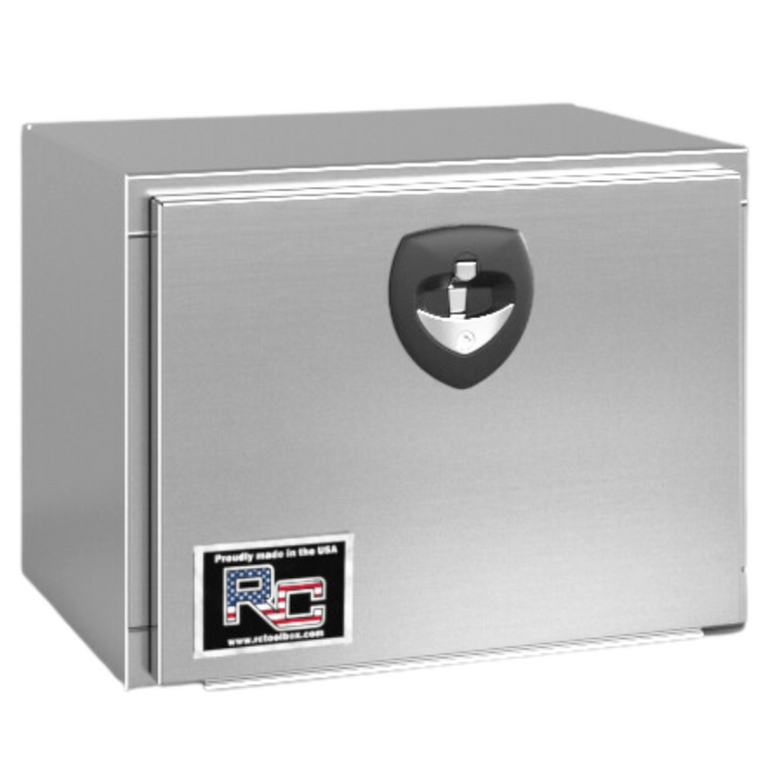 RC Industries Underbody Tool Box M-Series 30x18x18 .125 Smooth Aluminum Mill Finish Model MX301818.X