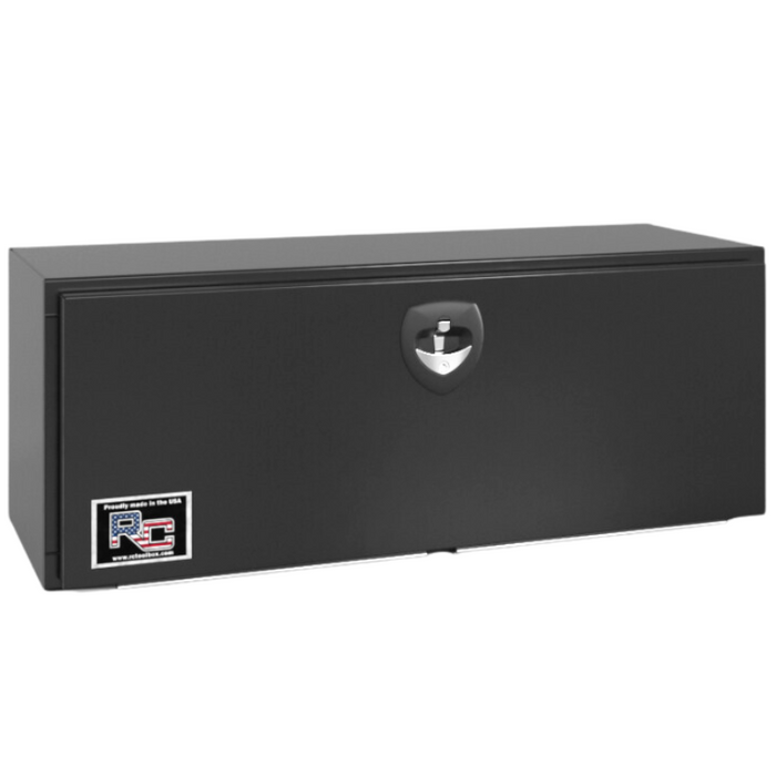 RC Industries Underbody Tool Box M-Series 36x24x24 .125 Smooth Aluminum Gloss Black Model MX362424.XG