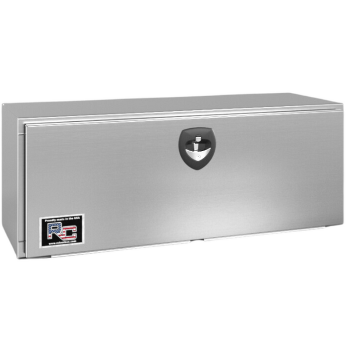 RC Industries Underbody Tool Box M-Series 48x18x18 .125 Smooth Aluminum Mill Finish Model MX481818.X