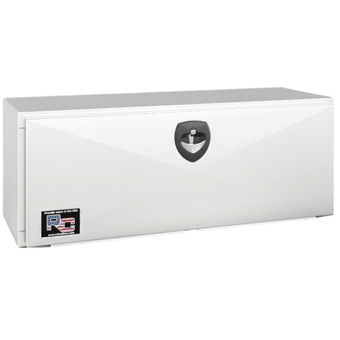 RC Industries Underbody Tool Box M-Series 36x24x24 .125 Smooth Aluminum Gloss White Model MX362424.XD