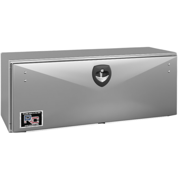 RC Industries Underbody Tool Box M-Series 24x18x18 .125 Aluminum Box With Stainless Steel Door Model MX241818.K