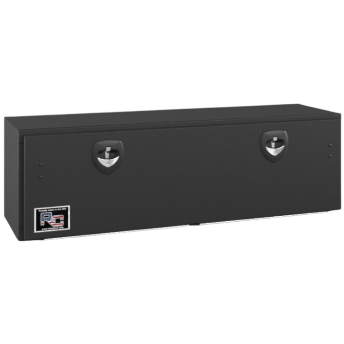 RC Industries Underbody Tool Box M-Series 60x24x24 .125 Smooth Aluminum Textured Matte Black Model MX602424.XB