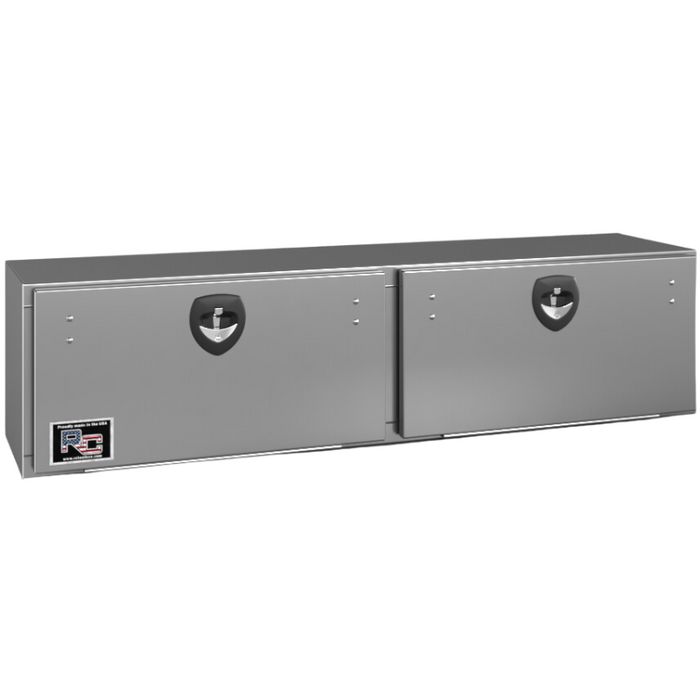 RC Industries Underbody Tool Box M-Series 96x18x18 .125 Aluminum Box With Stainless Steel Door Model MX961818.K