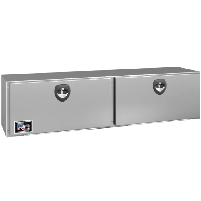 RC Industries Top Mount Tool Box M-Series 90x18x16 .125 Smooth Aluminum Mill Finish Model MX901816.X