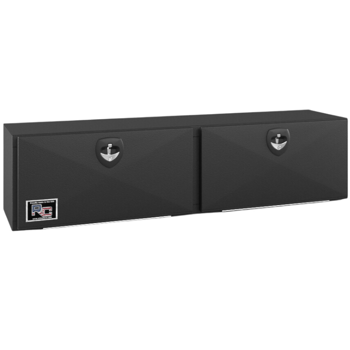 RC Industries Top Mount Tool Box M-Series 72x24x16 Steel Textured Matte Black Model MM722416.S