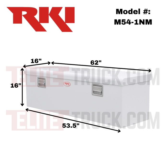 RKI M-Series Single Lid Chest 54 1/4"L x 16"W x 16 11/16"H Model M54-1NM