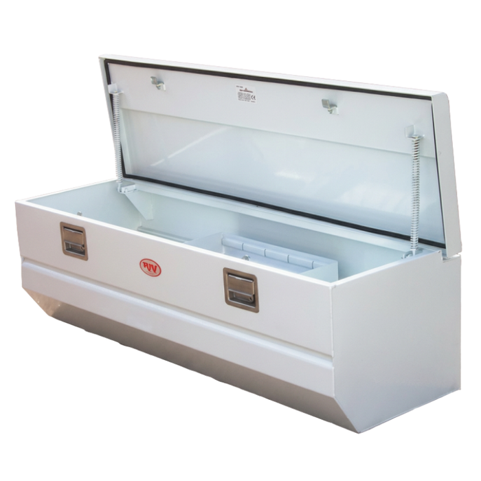 RKI Chest Truck Tool Box M-Series White Steel Model M54U-1NM