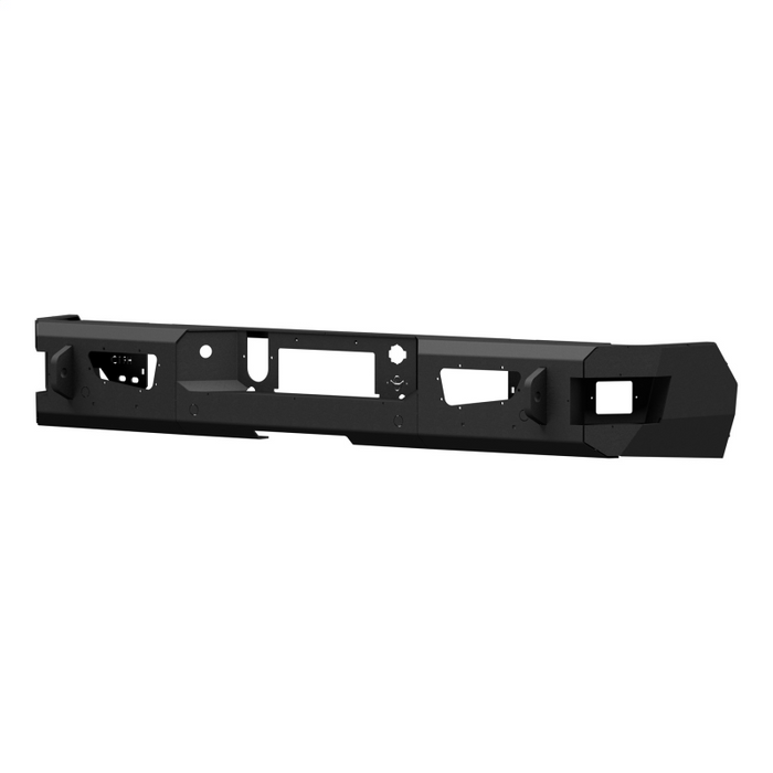 Ranch Hand Midnight Series Rear Bumper Fits Select 20-23 Chevrolet/GMC Silverado/Sierra 2500 HD/3500 HD Model MBC201BMSL