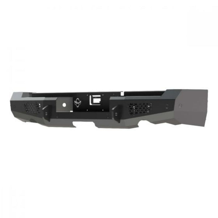 Ranch Hand Midnight Series Rear Bumper Fits Select 19-24 Ram 1500 - Rear Exhaust Model MBD19HBMSLE