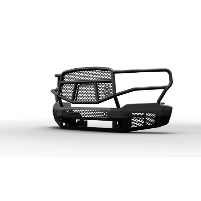Ranch Hand Midnight Series Front Bumper W/ Grille Guard Fits Select 19-22 Chevrolet Silverado 1500 Model MFC19HBM1