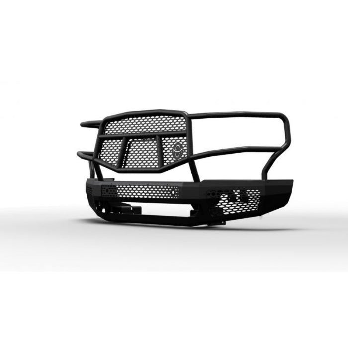 Ranch Hand Midnight Series Front Bumper W/ Grille Guard Works With Camera Fits Select 17-22 Ford Super Duty F-250/F-350 Model MFF201BM1