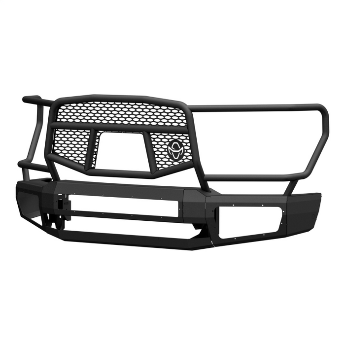 Ranch Hand Midnight Series Front Bumper W/ Grille Guard Works W/ Camera Fits Select 21-23 Ford F-150 Model MFF21HBM1