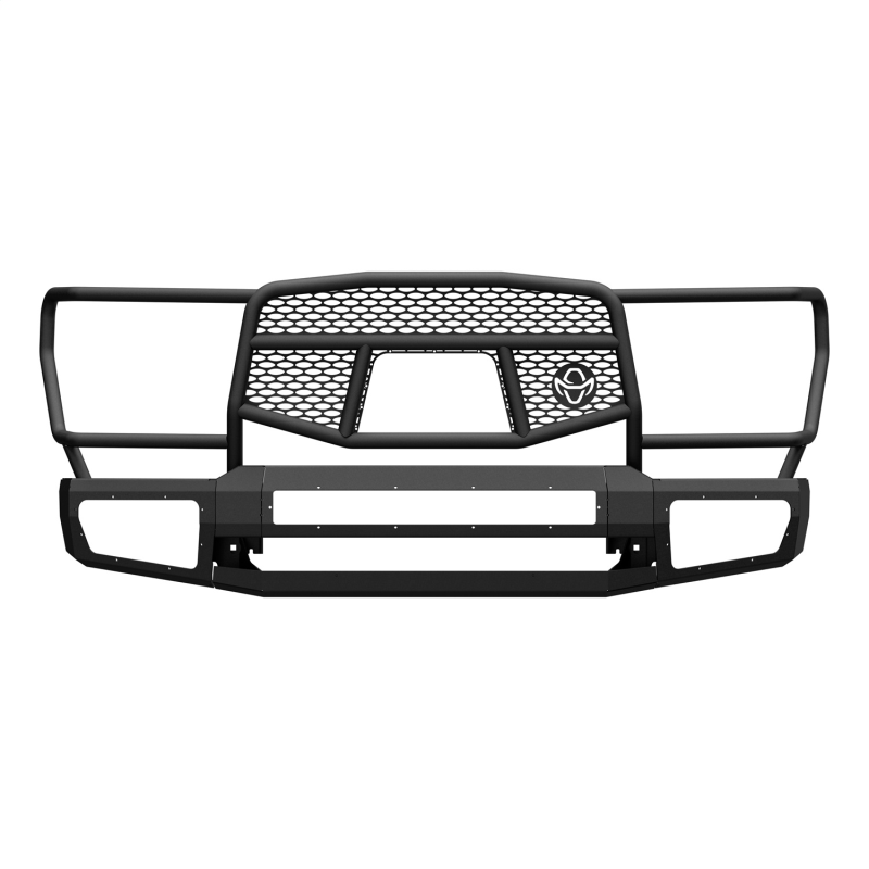 Ranch Hand Midnight Series Front Bumper W/ Grille Guard Works W