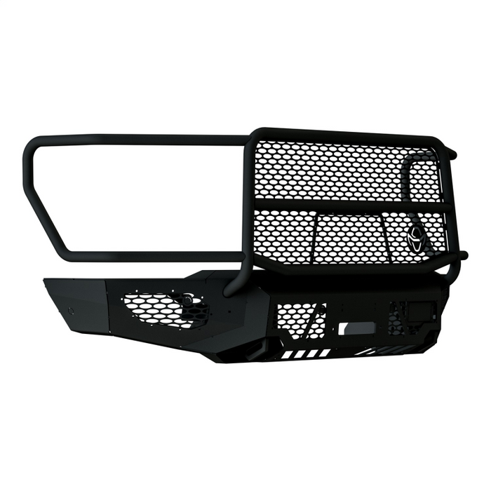 Ranch Hand Midnight Bumper W/ Grille Guard, Fits Select 24-26 Ford F-150, Works With Camera Model MFF24HBM1