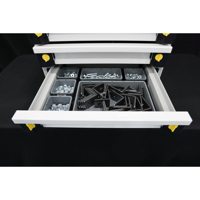 CTech MotionGlide 18w x 24.75h x 14d Drawer System - Seven 3-inch Drawers w/ Toolgrid Model MG-6