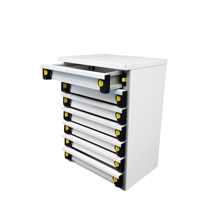 CTech MotionGlide 18w x 24.75h x 14d Drawer System - Seven 3-inch Drawers w/ Toolgrid Model MG-6