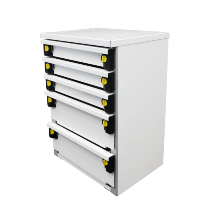 CTech MotionGlide 18w x 24.75h x 14d Drawer System - Three 3-inch drawers and Two 6-inch drawers w/o Toolgrid Model MG-9