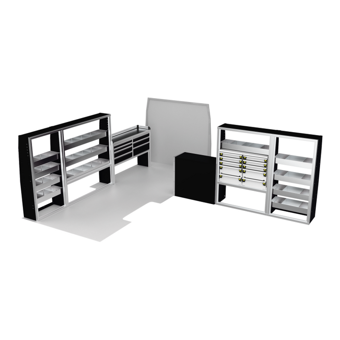 CTech VanPro General Service Van Package Mercedes Sprinter 170" Wheelbase Model MS-170-PRO-2