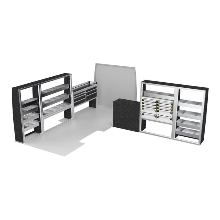 CTech VanPro General Service Van Package Mercedes Sprinter 170" Wheelbase Model MS-170-PRO-2