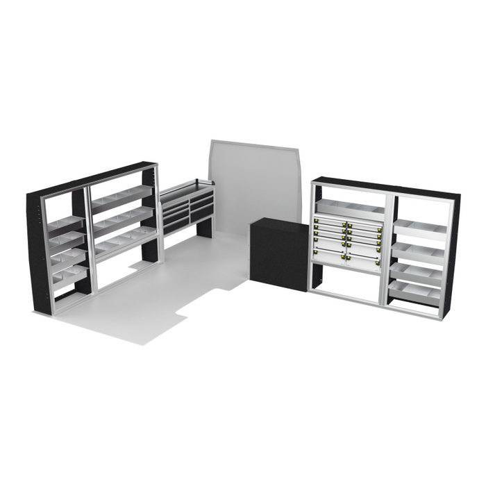 CTech VanPro General Service Van Package Mercedes Sprinter 170" Wheelbase Model MS-170-PRO-2