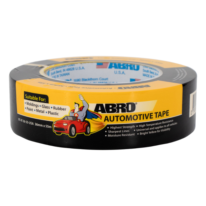 ABRO Performance Grade Masking Tape 1-13/32 In X 60 yds QTY of 24 Model MT-AT-36-55-USA