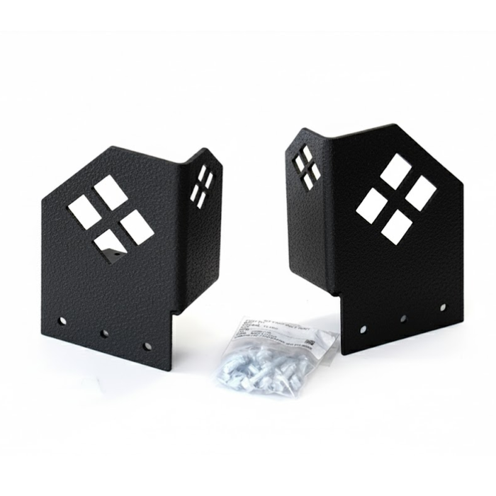 Merritt Horn Stops Textured Black – pair Model 7260-6