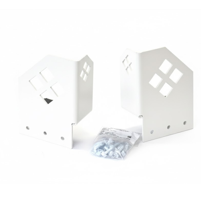 Merritt Horn Stops White – pair Model 7260-5