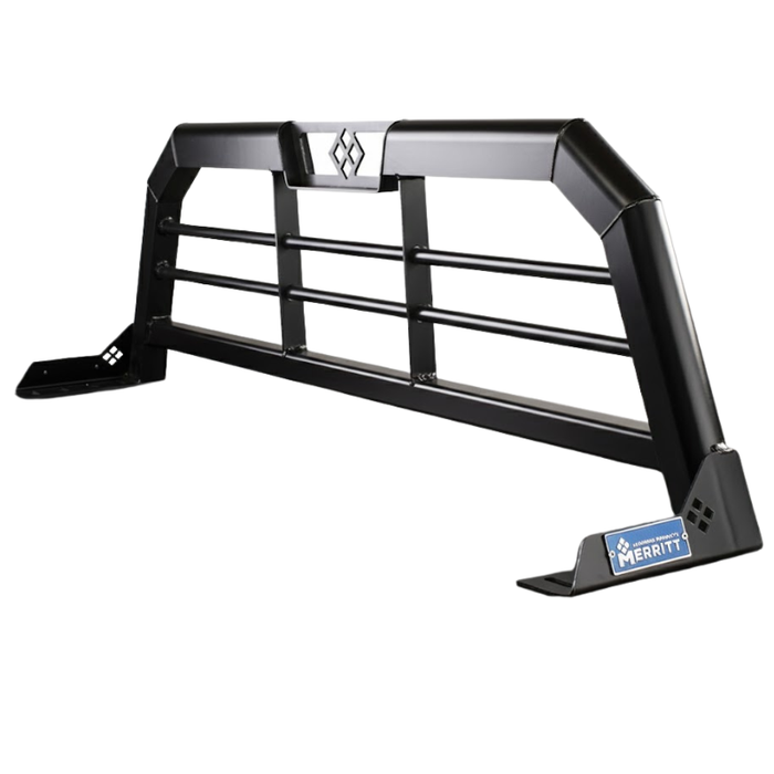 Merritt Headache Rack, Cab High Horizonal Bar, 21" x 70", Satin Black Model 720231-134