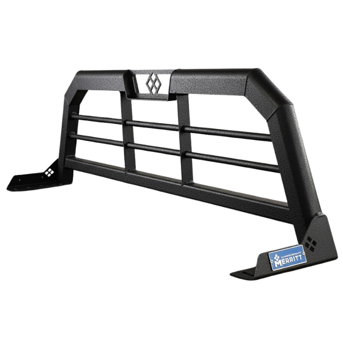 Merritt Headache Rack, Cab High Horizonal Bar, 22" x 70", Textured Black Model 720232-136