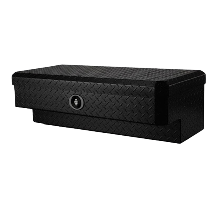 Merritt Side Mount Low Side Box, Diamond Plate Single, 18″ x 16″ x 72″, Textured Black Model 710524-116